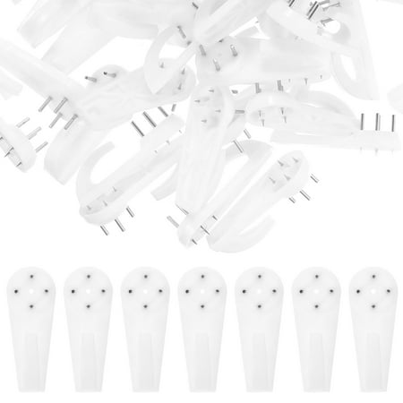 

100pcs Picture Hangers Photo Frame Nails Invisible Wall Hangers Seamless Wall Display Hooks