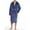 Navy, variant on 46901-BLK-M #FollowMe Velour Robe / Robes for Men (Black, Medium)