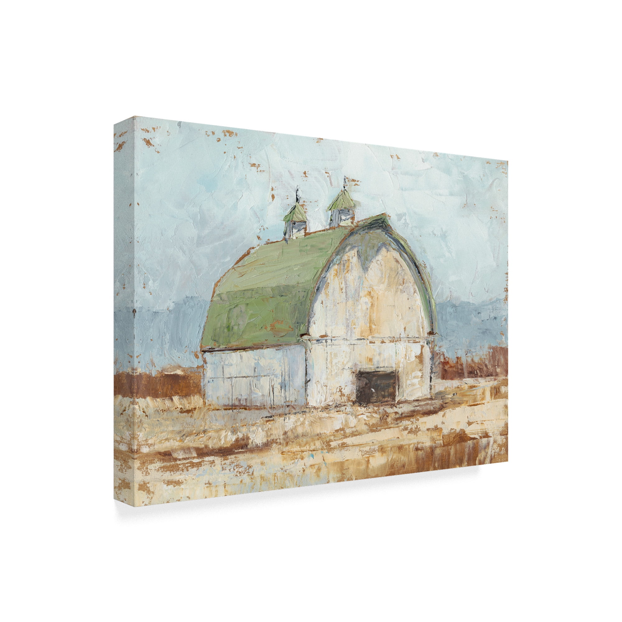 Trademark Fine Art 'Whitewashed Barn III' Canvas Art by Ethan Harper