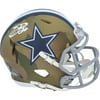 Emmitt Smith Dallas Cowboys Autographed Riddell CAMO Alternate Speed Mini Helmet