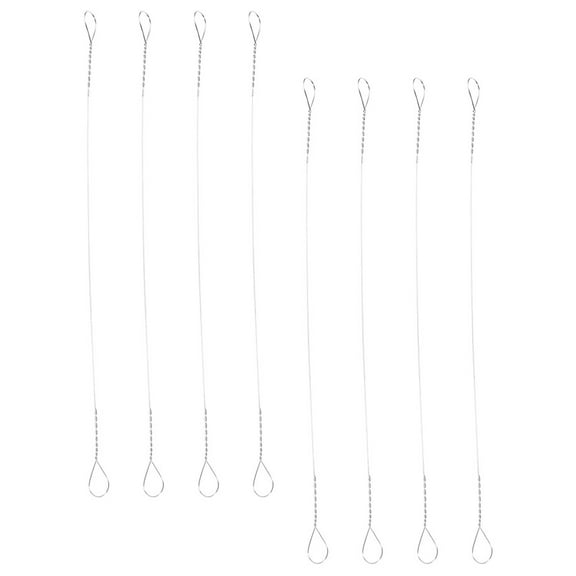Masteelf  8 Pcs Butter Slicer Cutter Wire Cheese Cutting Line Replacement