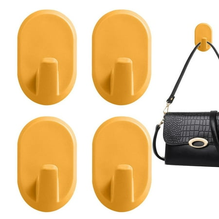 

Ksruee Sticky Hooks Wall Hooks For No Drill 4 Pieces Sticky Hooks No Tools For Keys Bathroom Shower Outdoor Kitchen Door Home Improvement Utility Hooks economical