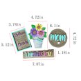 thumbnail image 3 of Mother'S Day Gifts Small Mother's Day Tiered Tray Decoration Set Mother's Day Decorative Signs, Rustic Farm House Kitchen Decor Mother's Day Floral Spring Signs, Mother's Day, 3 of 6