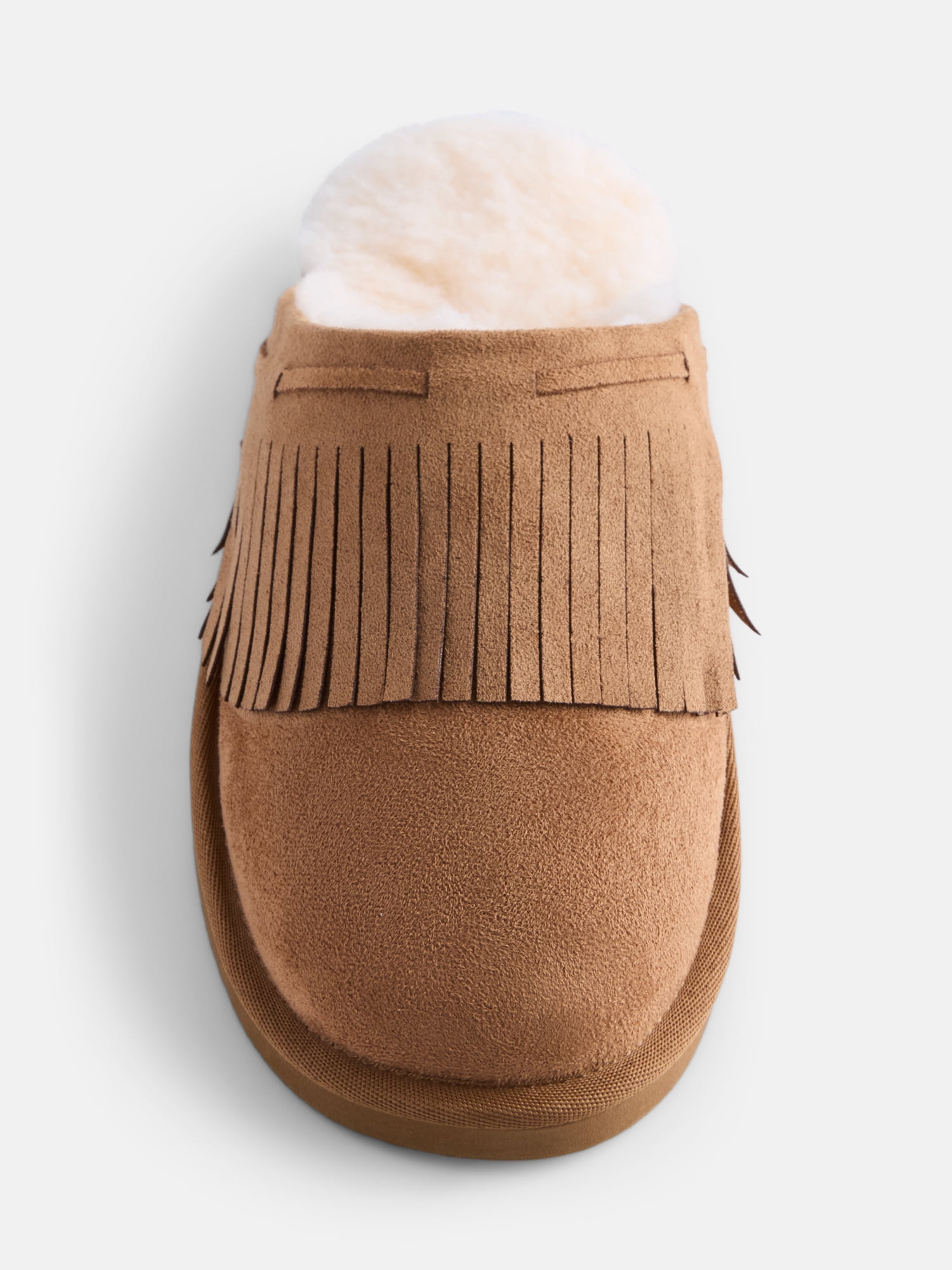 Pawz Women's Sylvie Fringe Scuff Slippers