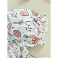 thumbnail image 6 of Bagilaanoe Newborn Easter Outfits Baby Girl Rompers Dress Print Short Sleeve Bodysuits + Headband 3M 6M 12M 18M Infant A-line Dresses, 6 of 7