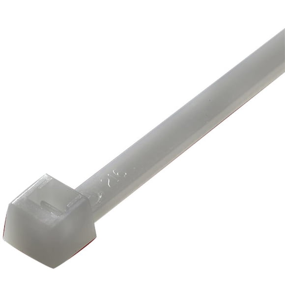 Bridas para cables ACT AL04189C de 10 cm, 100 piezas, natural