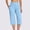 Sky Blue, variant on Drovellove Women's Faux Two-Piece Yoga Shorts with Side Pocket – Loose Fit Casual Athletic Shorts for Fitness, Running & Active Lifestyle