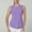 Purple, variant on Womens White Tank Tops for Layering V Neck Seamless Tank Tops for Women Pack Sports Vest for Women Quick Drying Breathable Sleeveless Top for Summer Loose Fitting Running Fitness and Yoga Wear S