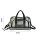 thumbnail image 2 of Transparent Short Travel Bag, Sports Gym Bag Large Capacity Hand Luggage Swimming Bag Messenger Bag,Clear Vinyl Beach Bag, Ball Game Concert Clear Tote Shoulde, 2 of 8