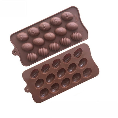 

15 Easter Eggs Silicone Chocolate Mould DIY Creative Baking Mould Cake Mould moulds silicone prima molds silicone molds for chocolate