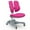 Pink, variant on Gymax Kids Study Desk Chair Adjustable Height Depth w/Sit-Brake Casters Pink