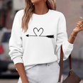 thumbnail image 4 of Wancir Women's Graphic Print Sweatshirt Long Sleeve Cute Los Angeles Crewneck Oversized Tops for Teen Girl 2024, 4 of 6