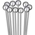 thumbnail image 2 of 2 Pieces Stainless Steel Ball Whisk Wire Egg Whisk Set Kitchen Whisk For Cooking, Mixing, Whisk, Beating, Stirring (10 Inches), 2 of 3