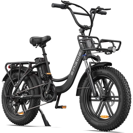 ENGWE 960W Peak Adults 20 39 39 4.0 39 39 Fat Tire L20 Electric Bicycle for Women Men 7 Speeds Urban Commuters Bike 48V 13Ah Removable Battery Max 25mph Range 87 Miles