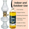 Hyoola Liquid Paraffin Lamp Oil Clean Smokeless Tiki Torch Fuel, Yellow