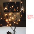 thumbnail image 2 of LED Willow Branch Lamp Floral Lights Bulbs Party Garden Desk Decoration, 20 LEDs, 2 of 10
