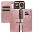 thumbnail image 1 of Wallet Case for Nothing Phone 3A Pro Flip Cover with Card Slots, Magnetic Stand & Strap Pink, 1 of 5