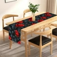 thumbnail image 5 of DefiDgd Valentine's Day Rose Flower Painted Tablecloth,Disposable Rectangular Tablecloth,Waterproof Table Cover for Kitchen Home Valentine's Day Themed Party Table Decoration(F), 5 of 7