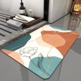 thumbnail image 1 of Alfombrilla suave de barro de diatomeas, absorbente, de secado rápido, para puerta de baño, inodoro, alfombrilla de baño antideslizante de barro de diatomeas, 1 of 5