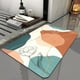 thumbnail image 3 of Alfombrilla suave de barro de diatomeas, absorbente, de secado rápido, para puerta de baño, inodoro, alfombrilla de baño antideslizante de barro de diatomeas, 3 of 6