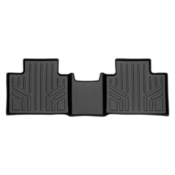SMARTLINER All Weather Custom Fit Black 2nd Row Floor Mat Liner Set Compatible With 2023-2024 Lexus RX (Only Fits Non-Hybrid Models)