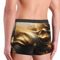 thumbnail image 5 of Daiia Luxurious Gold Flow Men's Underwear Boxer Briefs, Cotton Stretch Moisture-Wicking Underwear-X-Large, 5 of 9