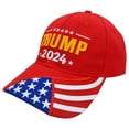 thumbnail image 1 of 2024 Sombrero Donald Hat 2024 MAGA Keep America Great Hat USA Gorra de béisbol ajustable bordada, 1 of 2