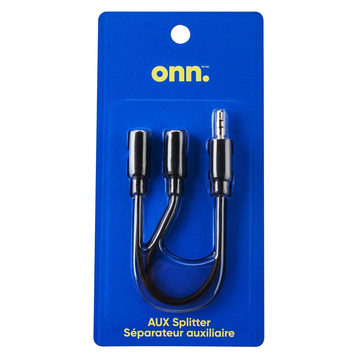 onn. 3.5 mm AUX Splitter for Multiple Users
