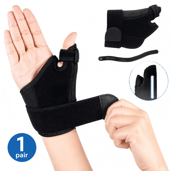 Thumb Brace Thumb Splint with Wrist Support Brace Thumb Stabilizer Left and Right Hand Thumb Brace