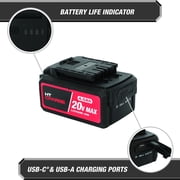 Hyper Tough 20V Lithium-Ion 4.0Ah Rechargeable Battery