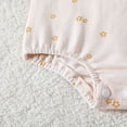 thumbnail image 4 of Gibobby Mameluco niña sin mangas con estampado floral para niños y niñas, monos para recién nacidos, ropa(Beige, 12-18 Meses), 4 of 5