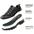 thumbnail image 2 of NORTIV 8 Men's Waterproof Leather Low-Top Hiking Shoes for Outdoor Trekking, Camping, and Walking, 2 of 5