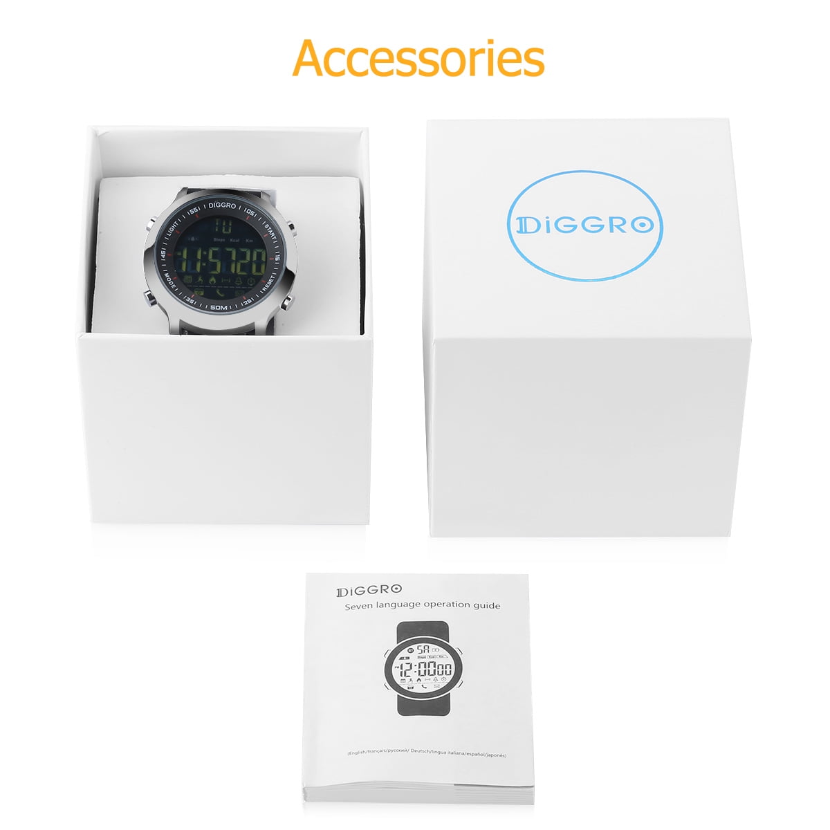 smart watch ip68 waterproof 5atm