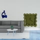 thumbnail image 2 of Figura de pensador abstracto,Estatua de pensador abstracto,decoración para el hogar,Reloj de pared,Reloj de pared decorativo para baño y dormitorio.,Reloj de pared cuadrado silencioso y sin, 2 of 8