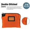 thumbnail image 4 of BankSupplies Laminated Nylon Locking Deposit Bag | Orange| 15W x 11H | 2 Keys, 4 of 6