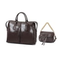 thumbnail image 2 of MKF Collection Yareli Women’s Vegan Leather Tote Bag by Mia K- Coffee, 2 of 8