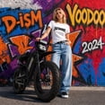 thumbnail image 3 of 20" Fat Tire Electric Bike for Adults, 750W 1500W Peak Motor Dirt Bike, 48V 17.5Ah E-Bike, Full Suspension, Max 32MPH, UL 2849, 3 of 11