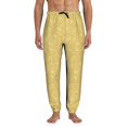 thumbnail image 2 of Sweatpants for Men - Gold Glitter lightning D Adjustable Elastic Band Mens Joggers With Pockets, Athletic Workout Gym Casual Track Pants for Men, 2 of 7