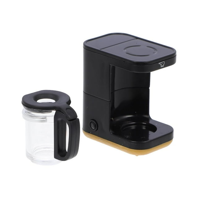 LEEYNEER Mini Coffee Machine Model Mini House Appliance Model Lovely Small Coffee Maker Adornment