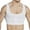 White, variant on POIUYTR Men Compression Vest for Post Surgery, Gynecomastia Chest Compression Shapewear Chest Binder Flat Compression 3 Rows Clasp Bust Corset Vests