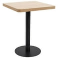 thumbnail image 1 of vidaXL Bistro Table Light Brown 60X60 cm MDF, 1 of 4