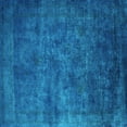 thumbnail image 1 of Ahgly Company Machine Washable Indoor Square Oriental Turquoise Blue Industrial Area Rugs, 4' Square, 1 of 4