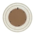thumbnail image 6 of DecMode 36" x 36" Cream Handmade Stick Starburst Wall Mirror with Wrapped Rattan, 6 of 11