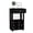 Black, variant on Twelve wine cubbies, 66.14 lb weight | Stable due to weight, ideal for storing wines