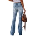 thumbnail image 4 of All Match Women Casual Jeans Female Straight Long Denim Pants, 4 of 5