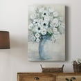 thumbnail image 5 of White Anemone Bouquet Premium Gallery Wrapped Canvas - Ready to Hang, 5 of 9