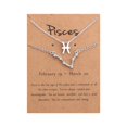 thumbnail image 4 of Twelve Constellation Necklace Diamond Bracelet + Necklace Set Constellation Card Set, 4 of 9