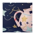 thumbnail image 4 of nygtbtfer Cartoon Space Fitted , Table Cloth with Elastic Edged, Waterproof Table Cover Fits Tables up to Diameter 40*40, 4 of 8