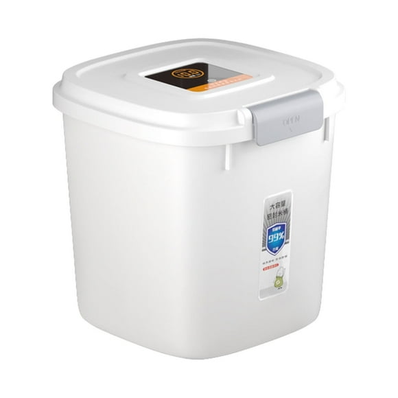 EGNMCR Storage Containers Airtight Rice Dispenser ,Cover Rice Bucket For Cereal Grain Flour Rices Beans Pet Food CountertopLarge Rice Storage Container With Lid,Proof Household Cereal Rice buckets