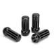 thumbnail image 2 of M14x1.5 Lug Nuts 24 Pieces 14mmx1.5 7 Spline Drive Awl Acorn Cone Lug Nuts 2inch Long Black With 2, 2 of 5